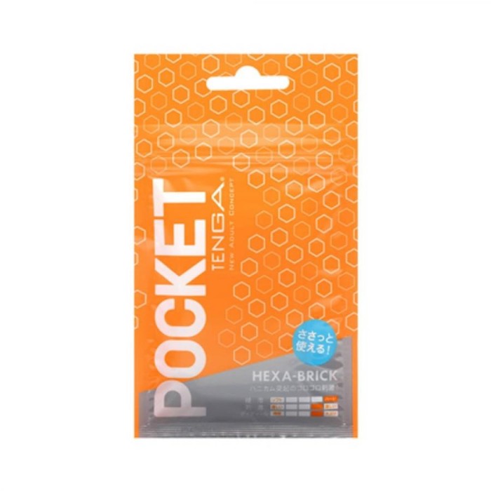 Masturbator De Unica Folosinta Pocket Tenga Hexa-Brick