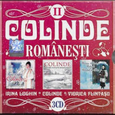 3 CD Irina Loghin / Various / Viorica Flintașu ‎– Colinde Românești II, sigilate