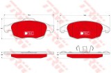 Set placute frana,frana disc PEUGEOT 5008 (2009 - 2016) TRW GDB1690DTE