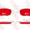 Set placute frana,frana disc CITROEN C4 Picasso I (UD) (2007 - 2013) TRW GDB1690DTE