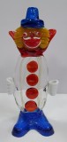 Clovn cu nasturi rosii, Sticla de Murano, Italia, Secol XX