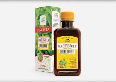TINCTURA GALBENELE 200ML foto