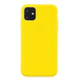 Husa APPLE iPhone 11 Pro Max - Silicone Cover (Galben Neon) Blister