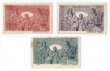 *Romania, lot 533 cu 3 timbre fiscale de ajutor, 1942, MNH/MH, Nestampilat