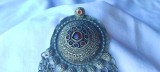 MEDALION unic AFGHAN etnic TRIBAL de efect MASIV si OPULENT manopera EXCEPTIONAL