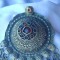 MEDALION unic AFGHAN etnic TRIBAL de efect MASIV si OPULENT manopera EXCEPTIONAL