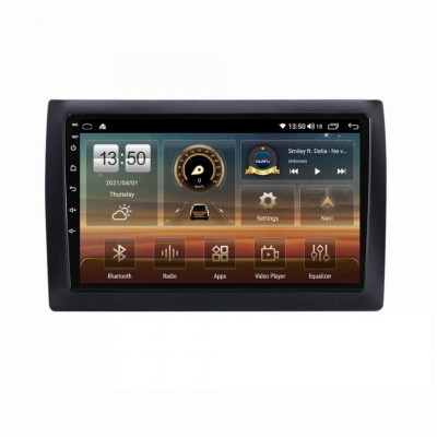Navigatie dedicata cu Android Fiat Stilo 2001 - 2011, 4GB RAM, Radio GPS Dual foto
