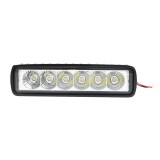 Lampa tip bara 6 LED 18W 10-60V Flood 60 grade, IP67, 1170 LM, 6000-6500K, 160x43x42 mm, Breckner Germany