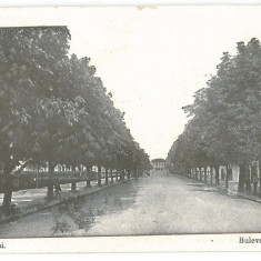 2469 - FOCSANI, Garii Ave. Romania - old postcard, CENSOR - used - 1917