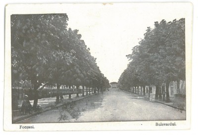 2469 - FOCSANI, Garii Ave. Romania - old postcard, CENSOR - used - 1917 foto