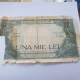 Rom&acirc;nia 1000 lei 1944 uzata