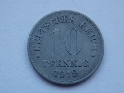 10 PFENNIG 1918 GERMANIA-XF foto