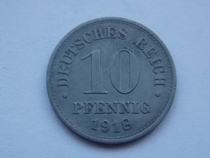10 PFENNIG 1918 GERMANIA-XF