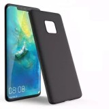 Husa Silicon Neagra MyStyle Perfect Fit Huawei Mate20 Pro Protectie Zgarieturi Flexibila Subtire Decupaje Porturi Camera