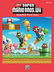 New Super Mario Bros. Wii: Simplified Piano Solos, Paperback/Koji Kondo foto