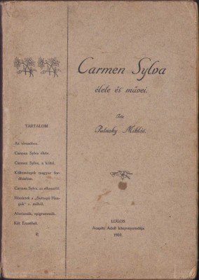 HST 56SP Carmen Sylva &amp;eacute;lete &amp;eacute;s művei 1910 Putnoky Mikl&amp;oacute;s Lugoj foto
