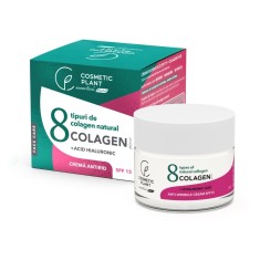 Crema antirid cu SPF 15 Colagen Plus, 50ml, Cosmetic Plant
