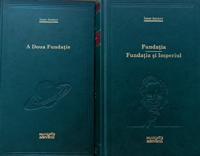 Pachet Fundația, Fundația și Imperiul, A doua Fundație. Isaac Asimov