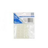 Set protectie de silicon pentru mobila, 10 x 10 mm, 20 elemente, Geko G29824
