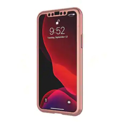 Husa 360 pentru iPhone XS Max Rose Gold foto