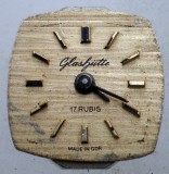 K.442 MECANISM CEAS DE DAMA GLASHUTTE GLASH&Uuml;TTE 17 JEWELS CAL. GUB 09-20 GERMANY GDR