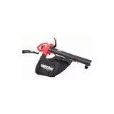 Suflanta si aspirator de frunze electrica HECHT 3003, putere motor 3300 W, volum sac colectare 45 litri