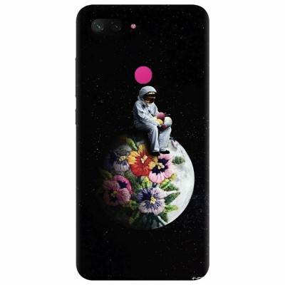 Husa silicon pentru Xiaomi Mi 8 Lite, Astronaut foto
