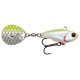 Fat Tail Spin NL 6.5cm 12.5g Sinking Lemon Back Flash