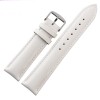 Curea ceas piele alba 8 mm - 28 mm, Time Veranda
