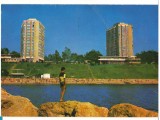 CPIB 16285 CARTE POSTALA - EFORIE NORD. HOTELURILE MEDUZA SI STEAUA DE MARE