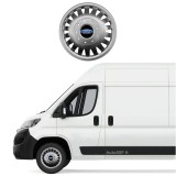 Set 4 capace roti 16 inchi (R16) bombate compatibile Ford TRANSIT, model 410