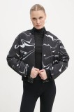 G-Star geacă bomber femei, culoarea negru, de tranzitie, D25282-D725