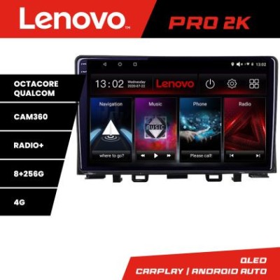 Navigatie Kia Rio 2019- Android radio gps internet 8 core QLED 2K 8+256 360 Lenovo CarStore Technology foto