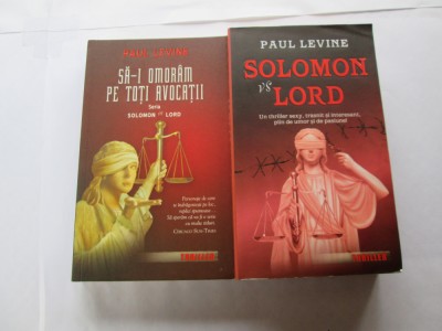 Paul Levine - Sa-i omoram pe toti avocatii, Solomon vs Lord foto