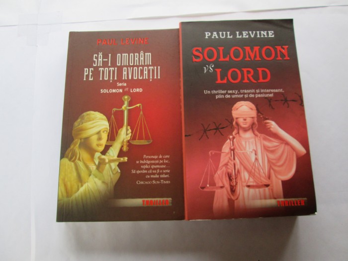 Paul Levine - Sa-i omoram pe toti avocatii, Solomon vs Lord
