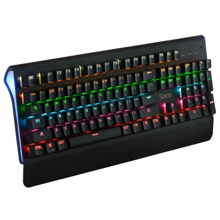 Tastatura gaming mecanica cu fir SPACER SPKB-MK-01