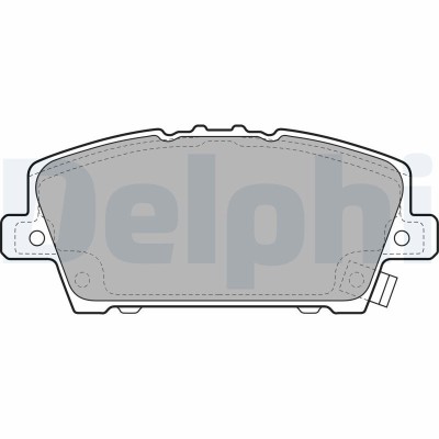 DELPHI LP1970 set placute frana,frana disc foto