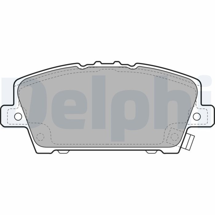 DELPHI LP1970 set placute frana,frana disc