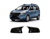 Capace Oglinzi Batman Dacia Dokker 2012-2021 Negru Lucios ALM Set 2 Buc
