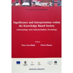 Significance And Interpretation Within The Knowledge Based So - Nicu Gavriluta Petru Dunca , D668