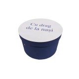 Cumpara ieftin Cutie Transport Trusou Botez, "Cu drag de la nasi" Bleumarin - CTB20