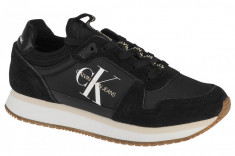 Pantofi pentru adida?i Calvin Klein Runner Laceup YW0YW00462-BEH negru foto