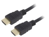 Cablu HDMI 2.0 1m, negru PVC