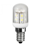 Bec cu LEDuri E14 1.2W 5500K alb rece frigider lampa Goobay