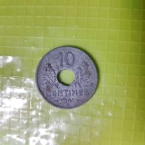 F658-Moneda veche 10 Centimes Franta 1941.