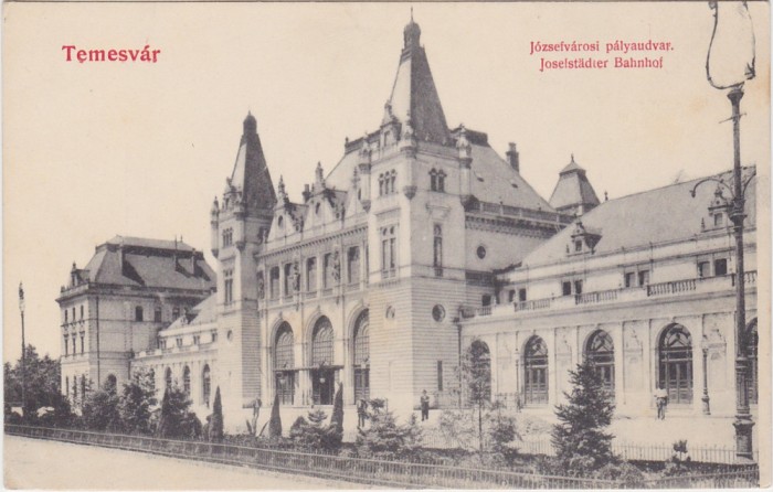 CP Timisoara Temesv&aacute;r gara Palyaudvar ND(1914)