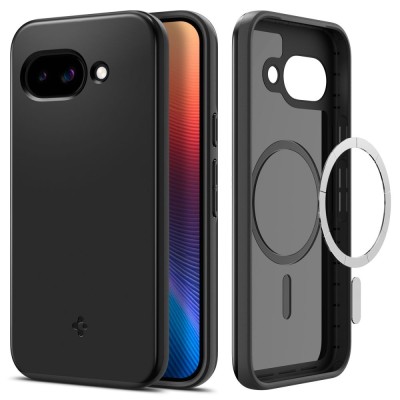 Husa Google Pixel 9a Spigen Thin Fit MagSafe, negru foto