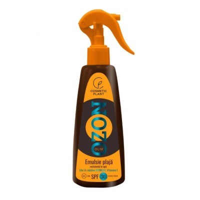 Emulsie Plaja Ozon Rezistenta la Apa SPF30 200ml Cosmetic Plant foto