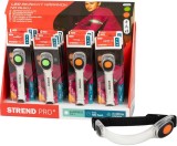 Bratara LED pentru alergare Strend Pro LB1204, elastica, cu baterii incluse