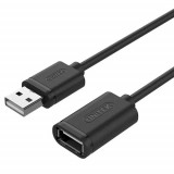 Cablu prelungitor USB Unitek Y-C418GBK USB 2.0 A tata / A mama, 5 m